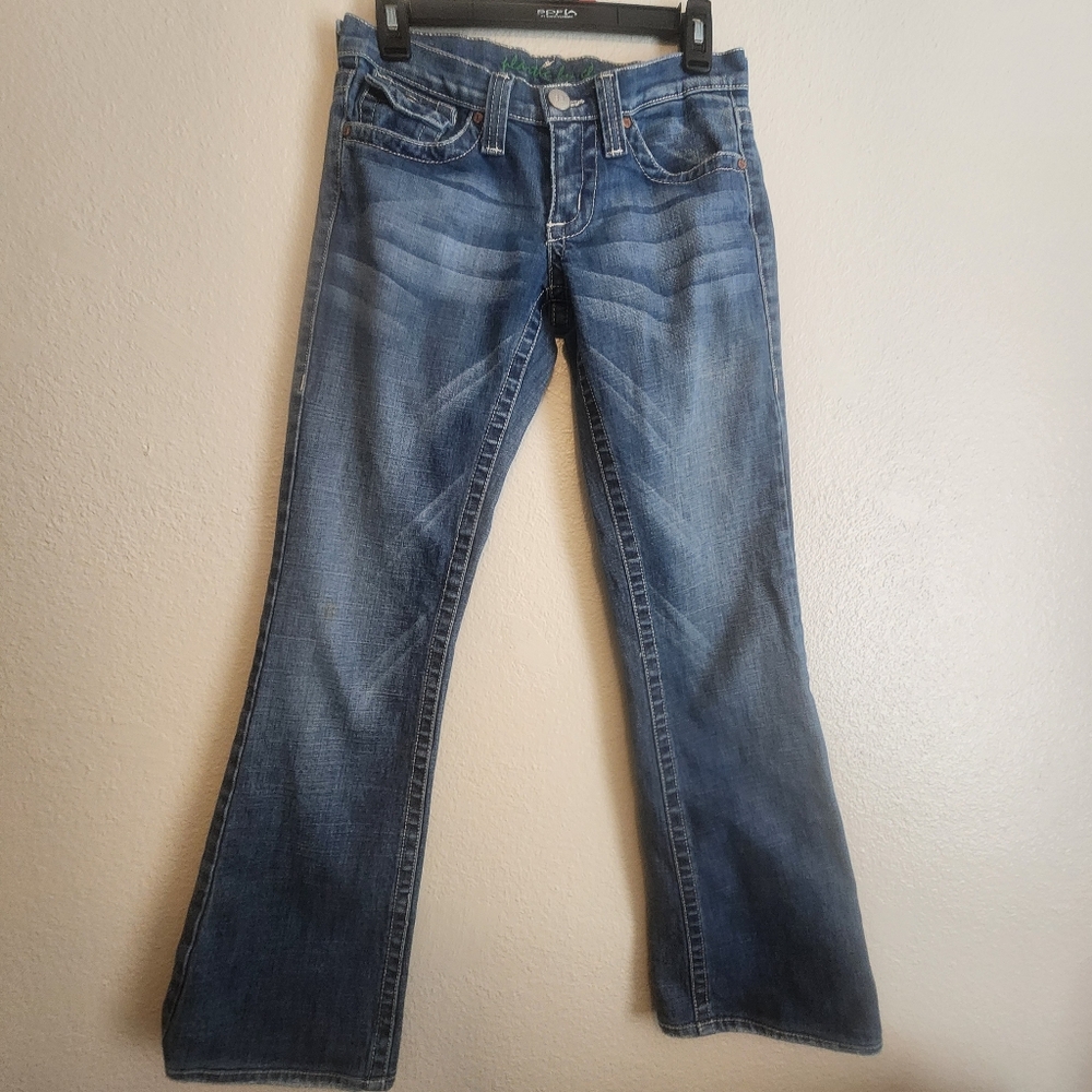 Rocawear Women's Flare Jeans in Classic Blue